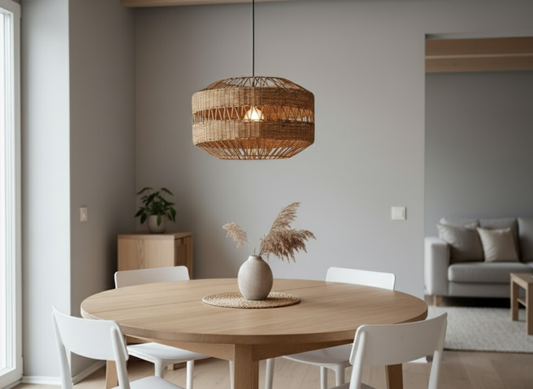 Bmboo | Luksusowa Lampa Wisząca z Bambusa, Naturalny Design