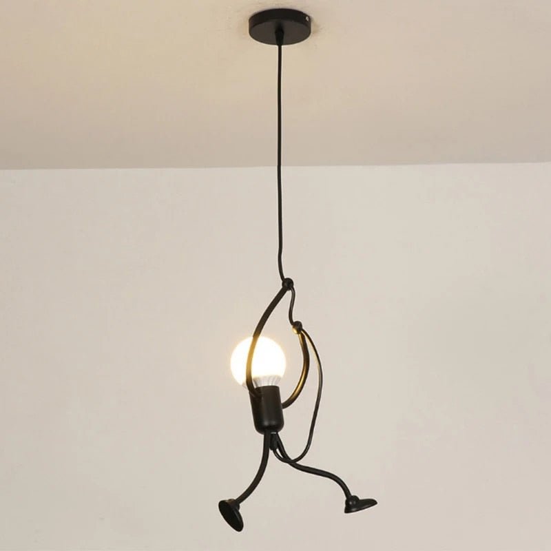 Zabawna Lampa Ścienna FunkyLight | Styl Retro Iron Man