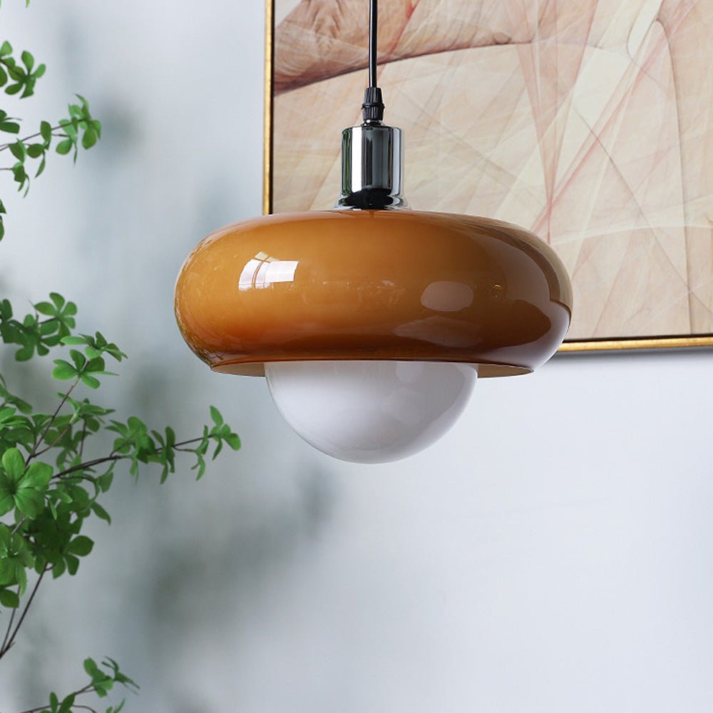 Lampa wisząca szklana Bauhaus Kawa