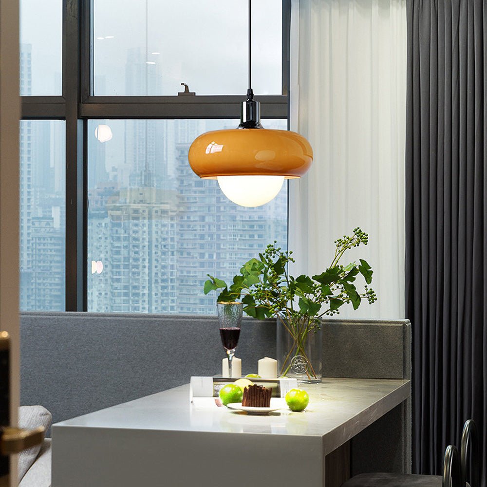 Lampa wisząca szklana Bauhaus Kawa
