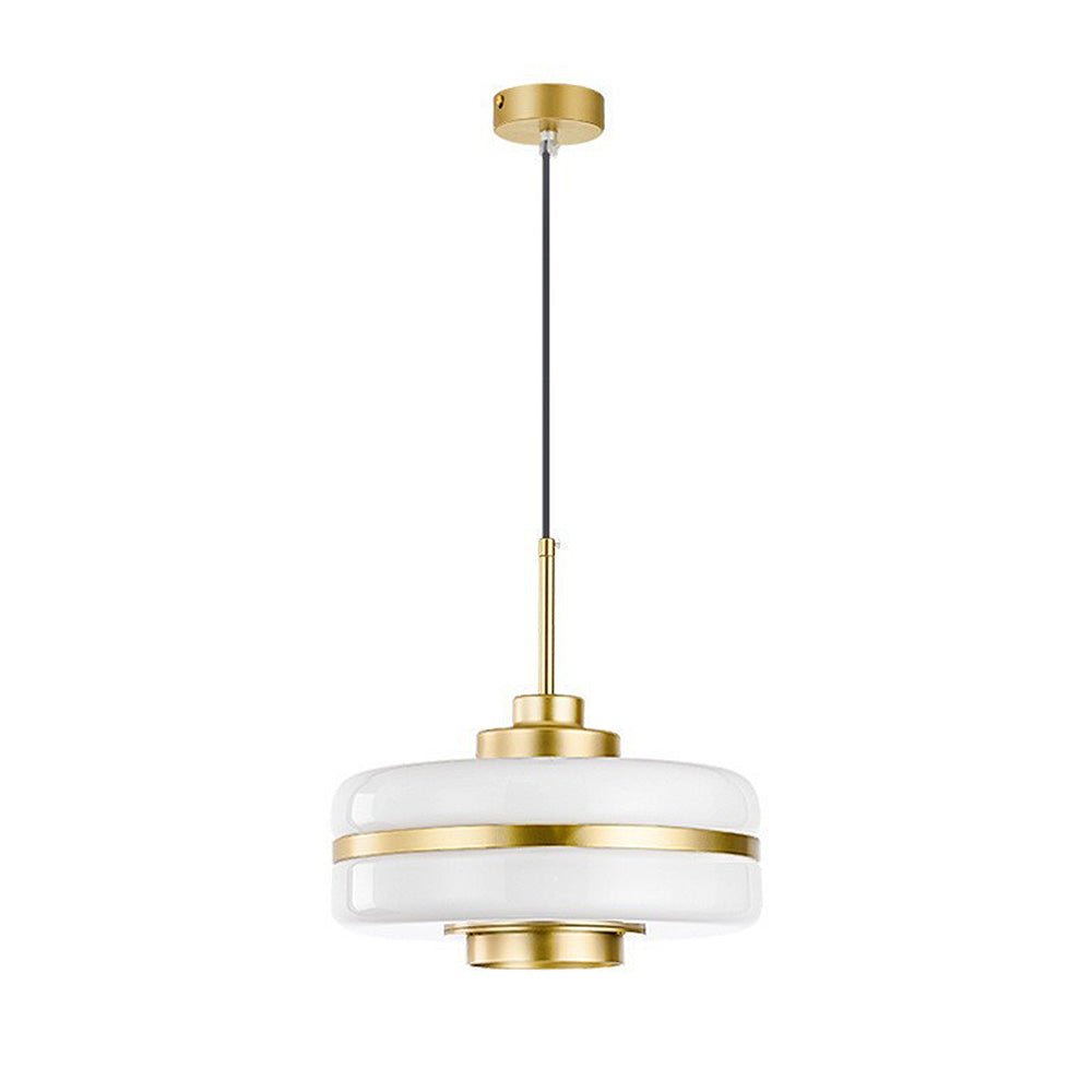 Luksusowa skandynawska lampa wisząca szklana