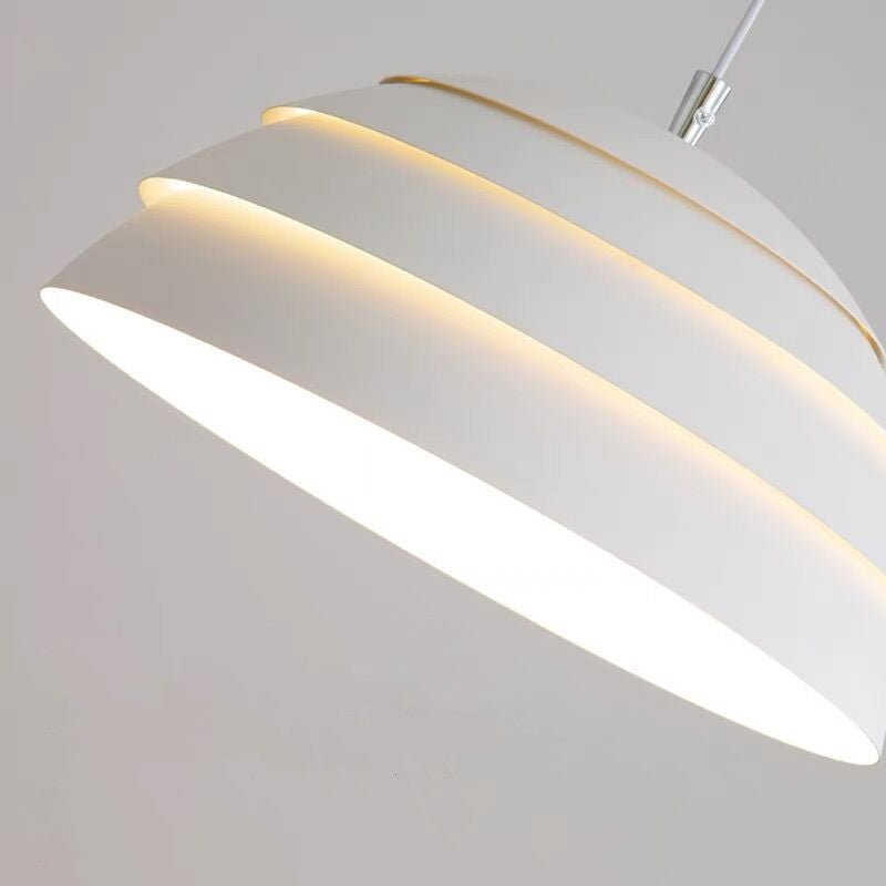 Nowoczesna skandynawska lampa wisząca w kształcie kopuły LED