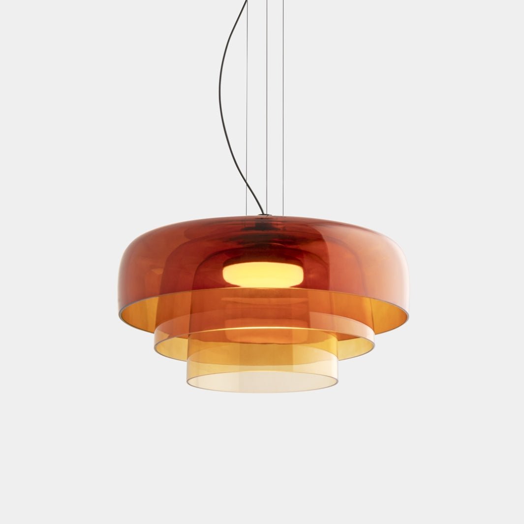 Szklana lampa wisząca Nordic