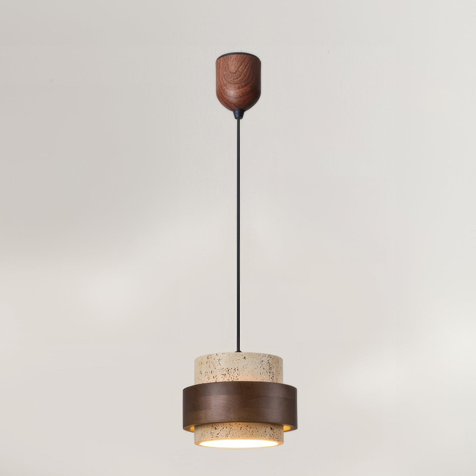 Ascend Retro Kamień Wabi-Sabi Lampa Wisząca
