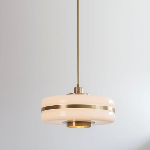 Luksusowa skandynawska lampa wisząca szklana