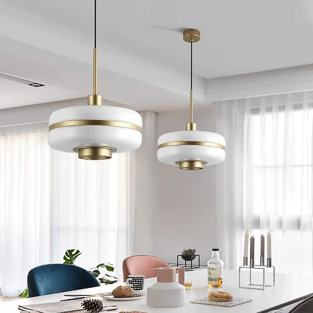Luksusowa skandynawska lampa wisząca szklana