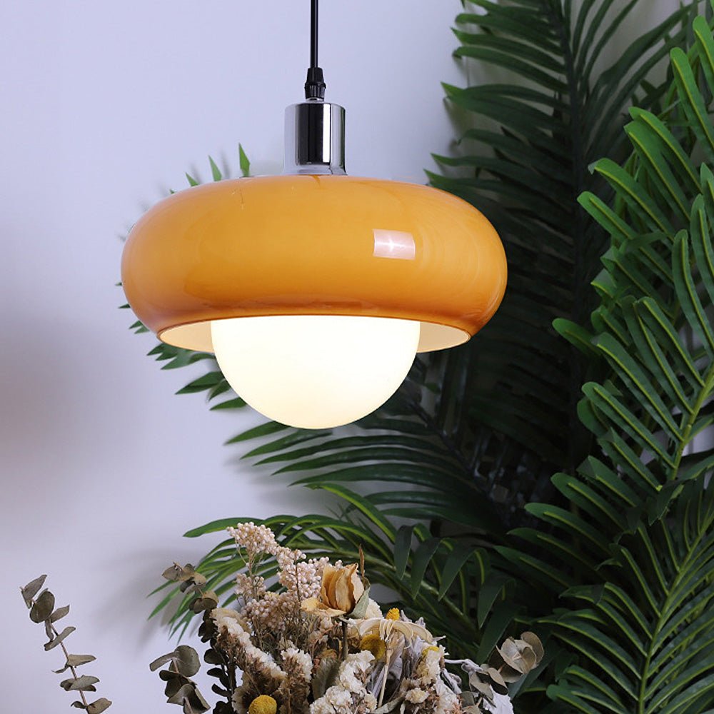Lampa wisząca szklana Bauhaus Kawa