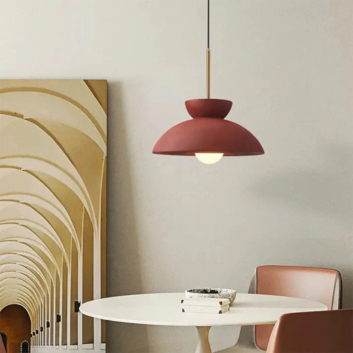 Skandynawska Prosta Lampa Wisząca Sierpień do Jadalni