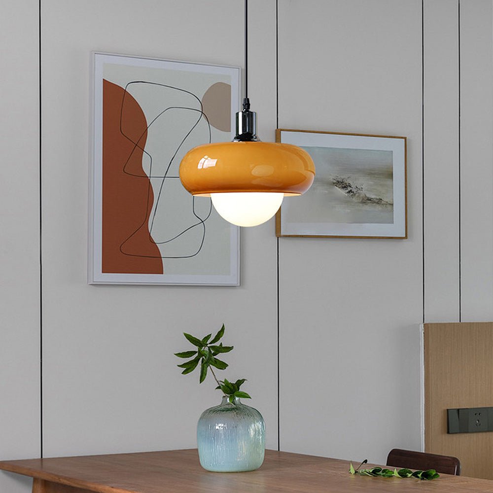 Lampa wisząca szklana Bauhaus Kawa