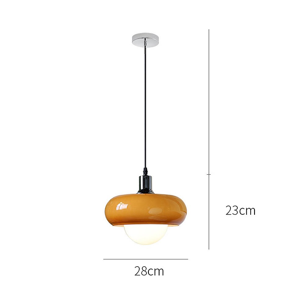 Lampa wisząca szklana Bauhaus Kawa