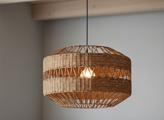 Bmboo | Luksusowa Lampa Wisząca z Bambusa, Naturalny Design