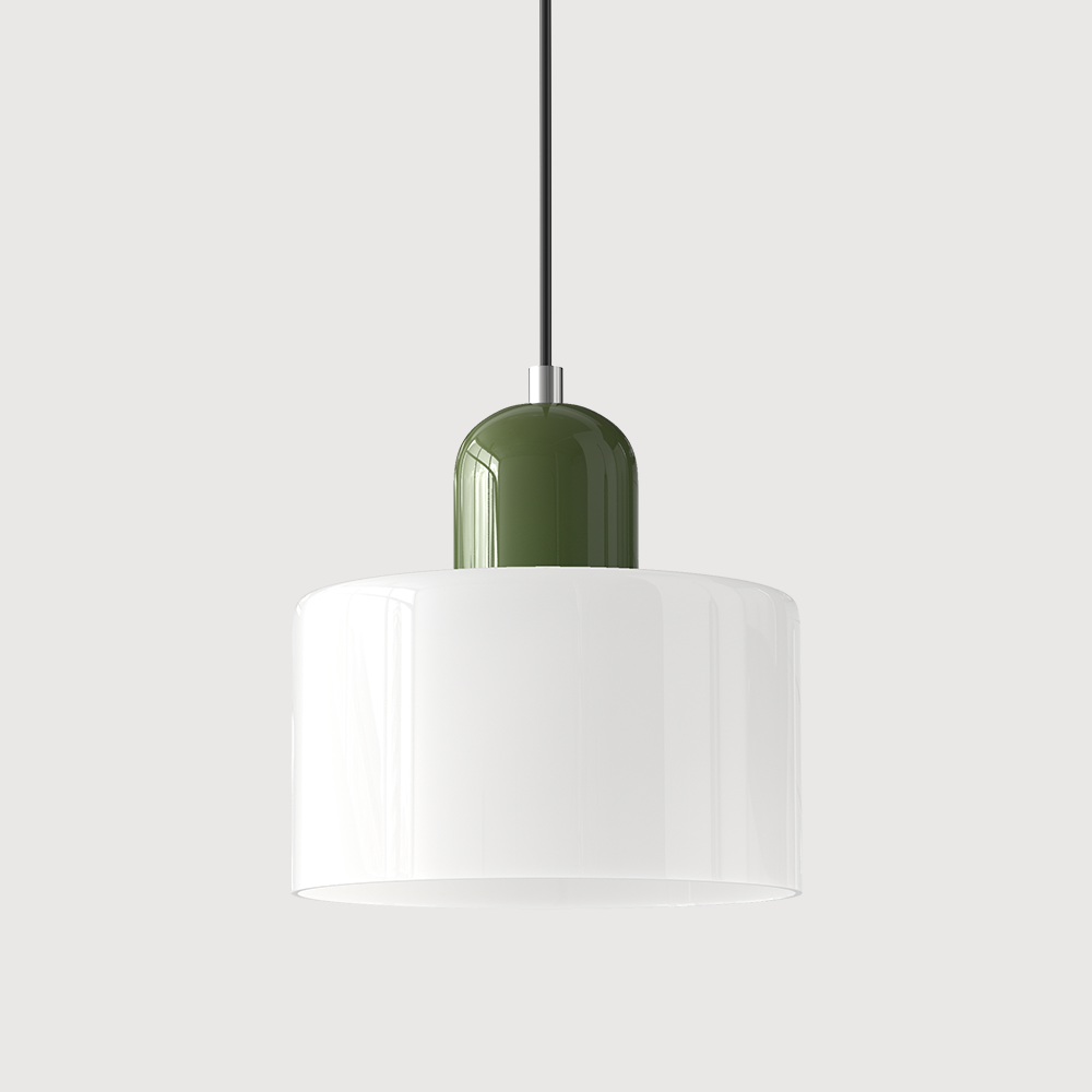 Kreatywna lampa wisząca Bauhaus ze szkła