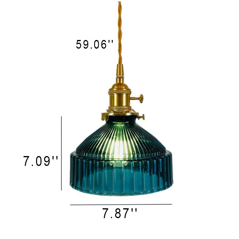 Nordycka Szklana Lampa Wisząca Nordic Crystal
