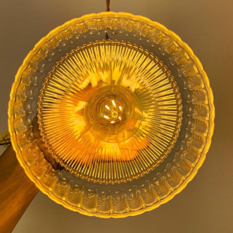 Nordycka Szklana Lampa Wisząca Nordic Crystal