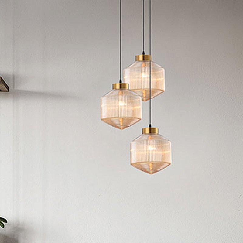 Nowoczesna lampa wisząca typu bęben - eleganckie oświetlenie wnętrza