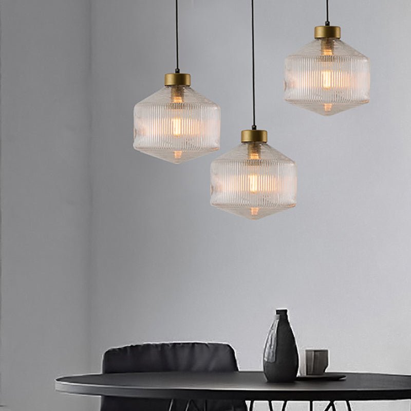 Nowoczesna lampa wisząca typu bęben - eleganckie oświetlenie wnętrza