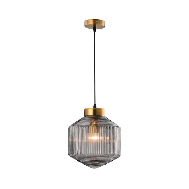 Nowoczesna lampa wisząca typu bęben - eleganckie oświetlenie wnętrza
