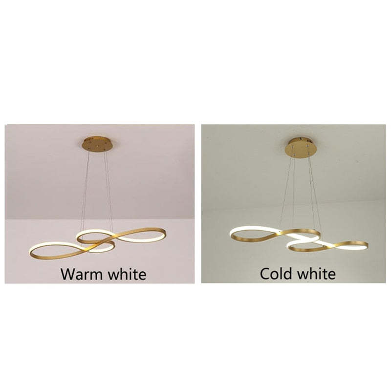 Muzyczne Nutki Lampa Wisząca LED Design