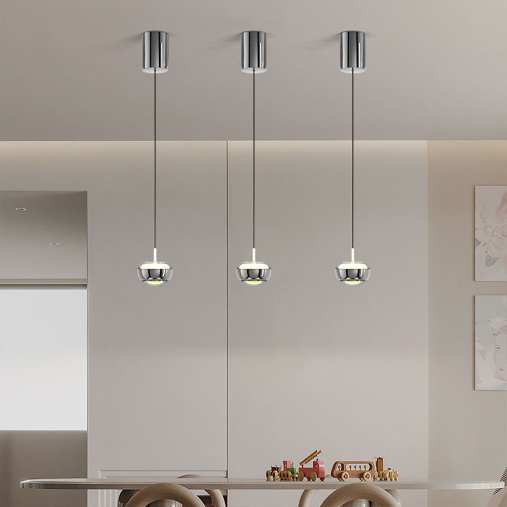 Prosta Okrągła Lampa Wisząca LED