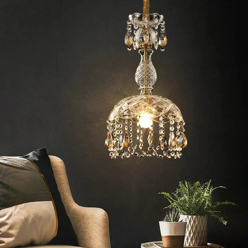 Luksus kryštāla lustra dizaina piekaramā lampa