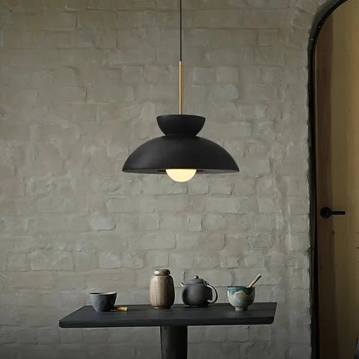Skandynawska Prosta Lampa Wisząca Sierpień do Jadalni