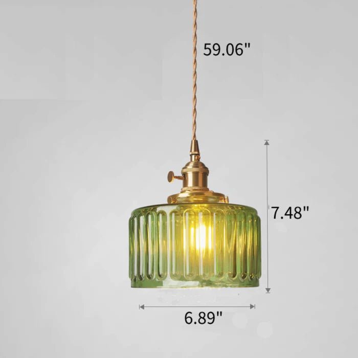 Vintage Kryształowa Lampa Wisząca