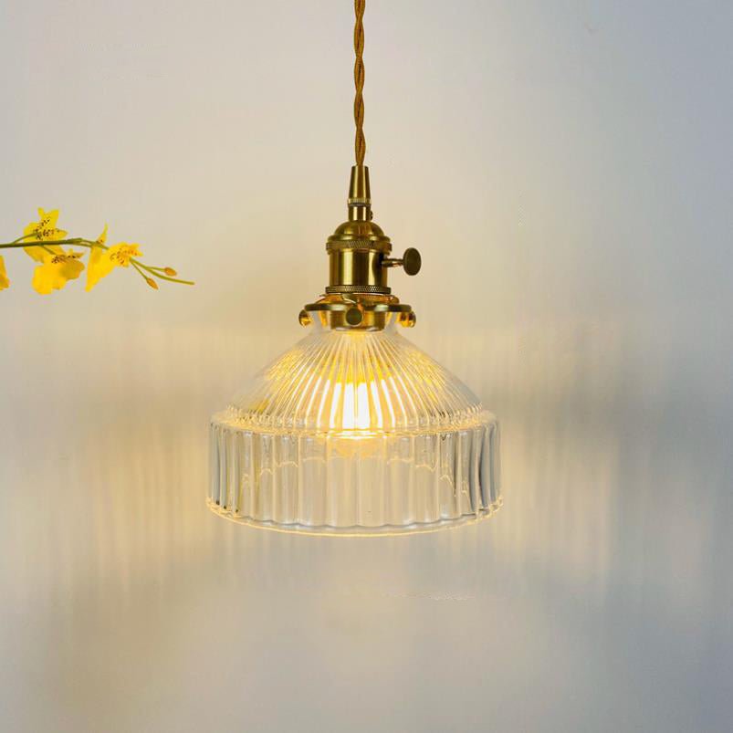 Nordycka Szklana Lampa Wisząca Nordic Crystal