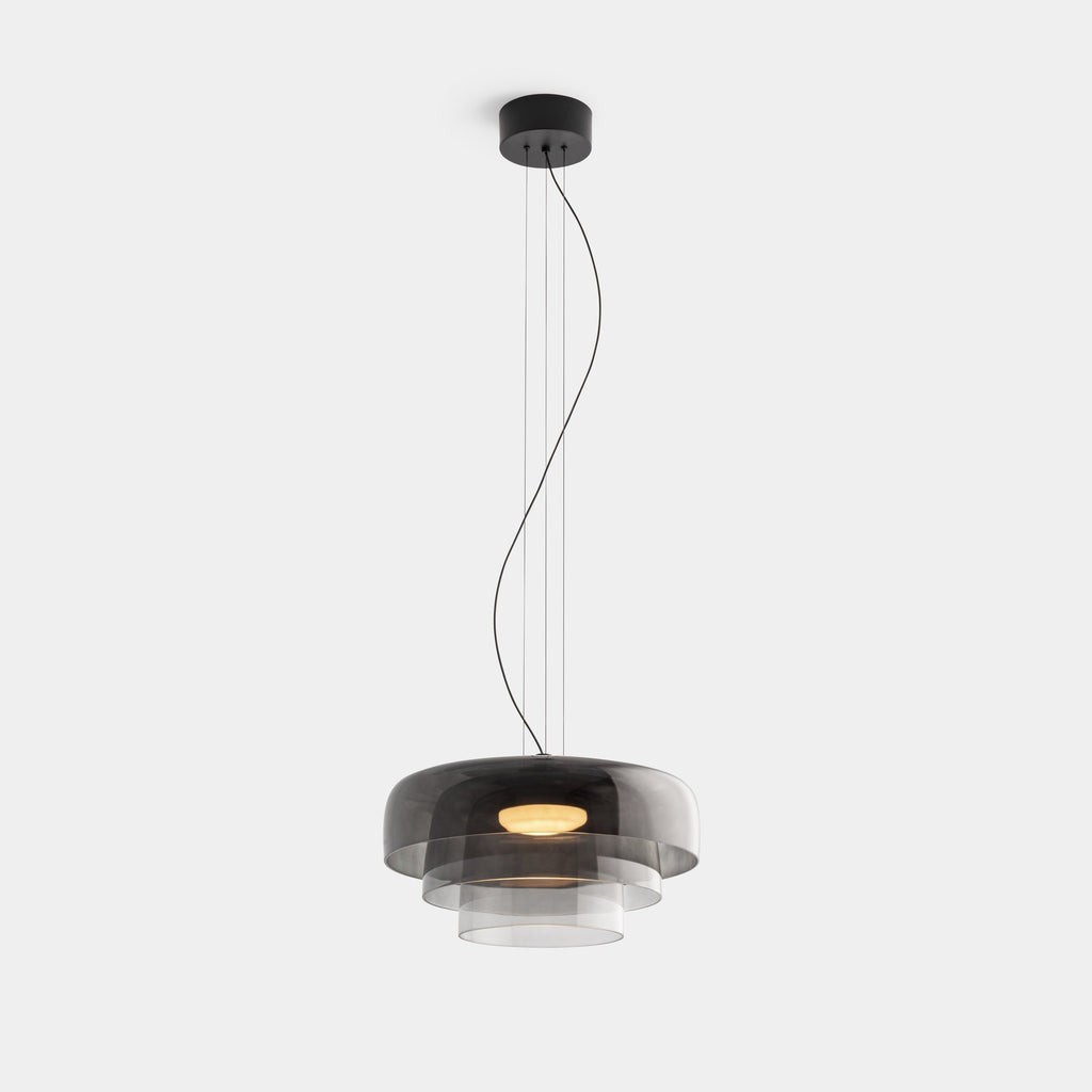 Szklana lampa wisząca Nordic