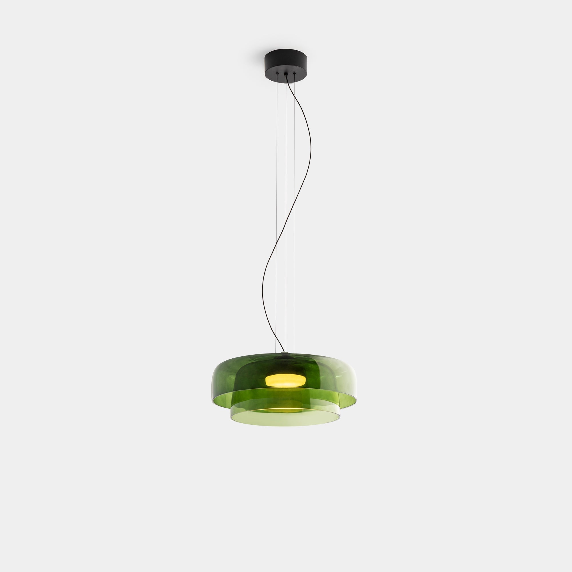 Szklana lampa wisząca Nordic