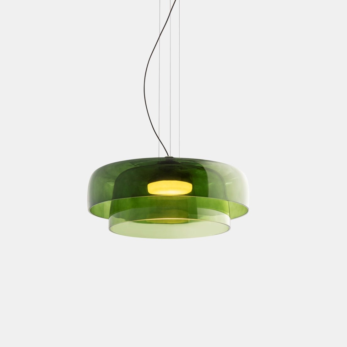 Szklana lampa wisząca Nordic