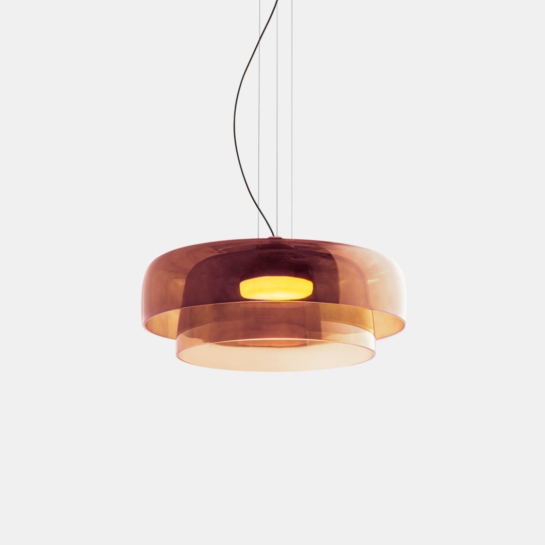 Szklana lampa wisząca Nordic