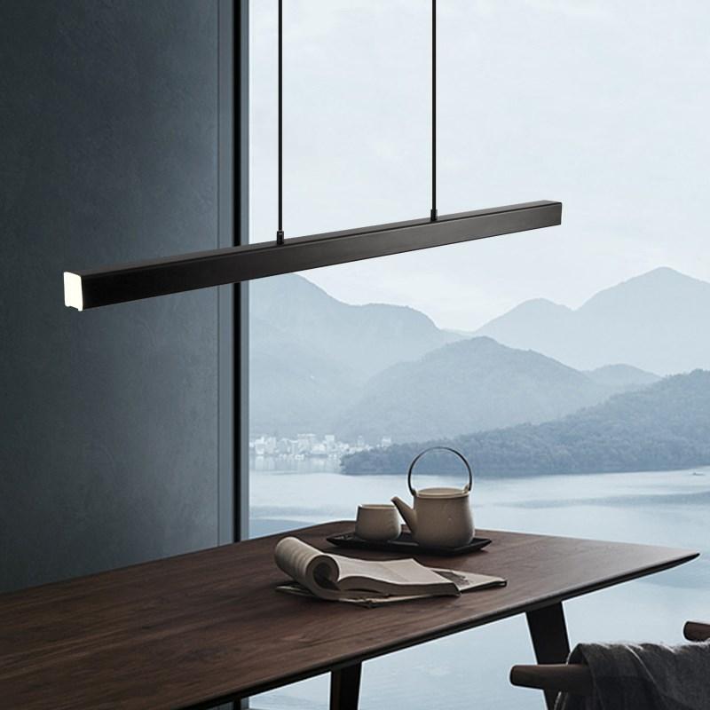 Nowoczesna lampa wisząca LED w stylu industrialnym
