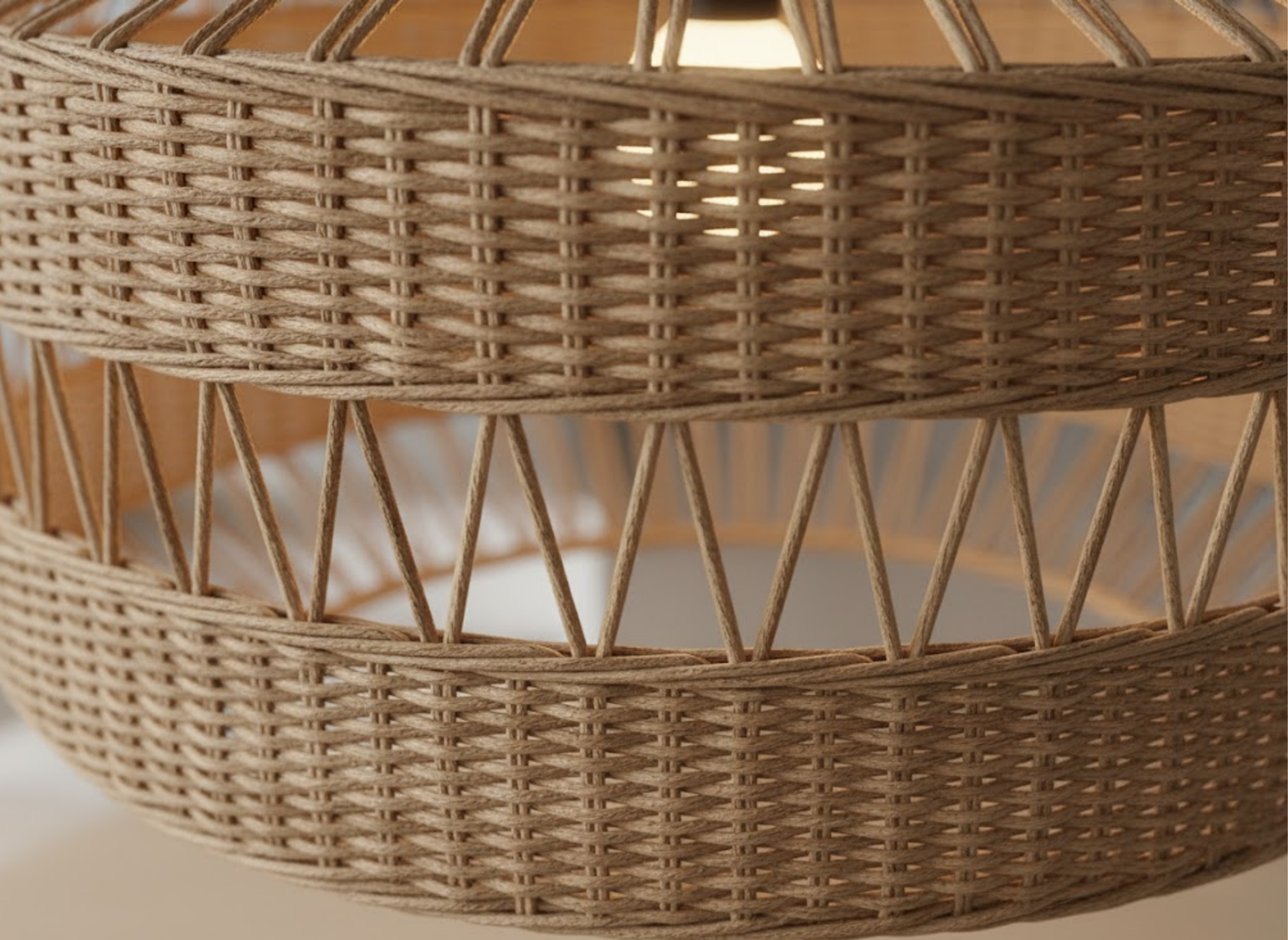 Bmboo | Luksusowa Lampa Wisząca z Bambusa, Naturalny Design