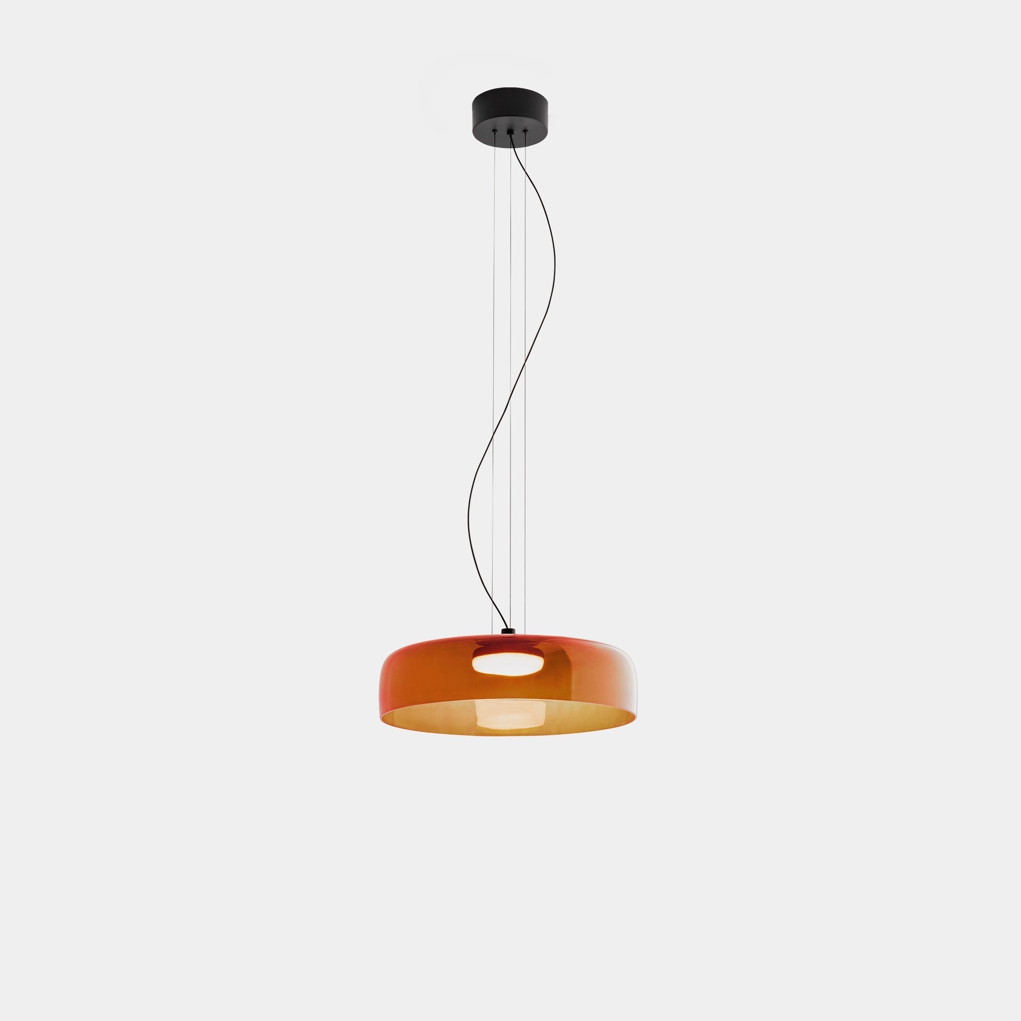 Szklana lampa wisząca Nordic
