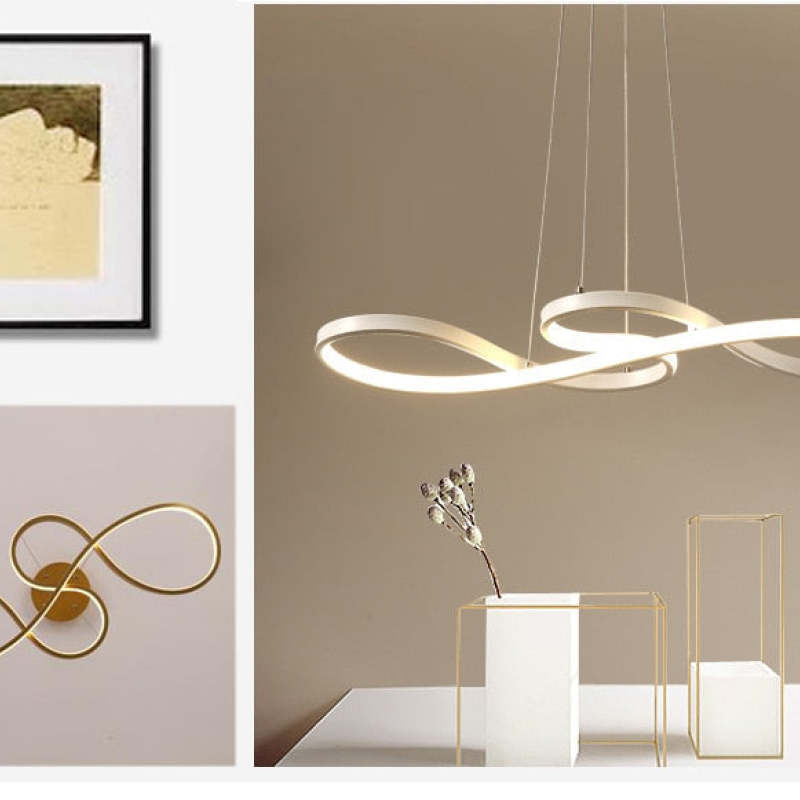 Muzyczne Nutki Lampa Wisząca LED Design