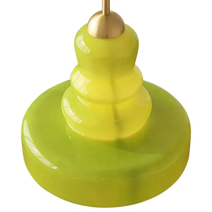 Lampa wisząca Gourd Bauhaus - Szklana elegancja w stylu Bauhaus