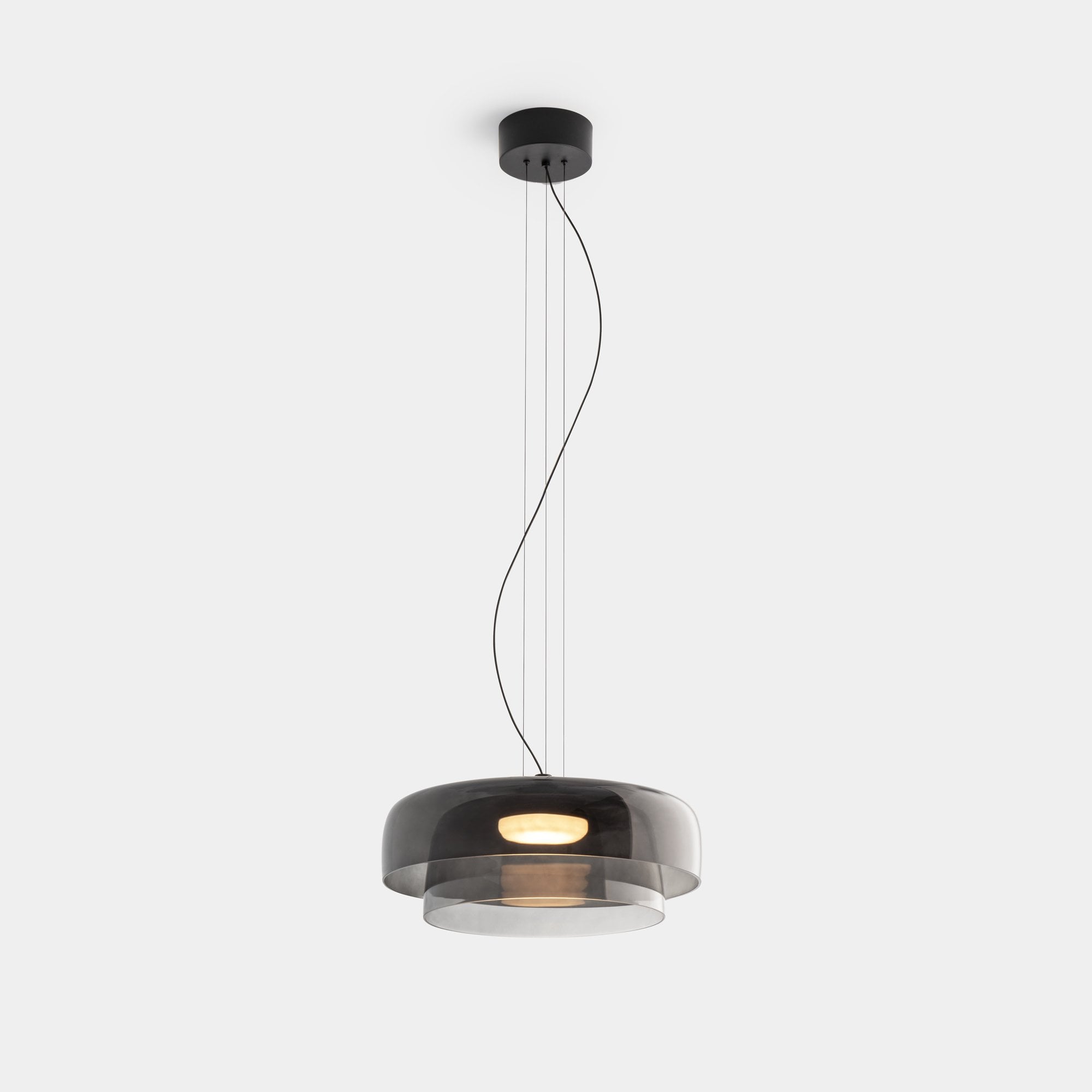 Szklana lampa wisząca Nordic