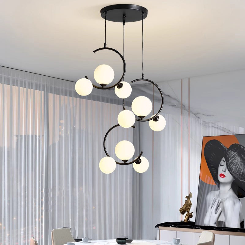 Nowoczesna lampa wisząca LED do wystroju domu