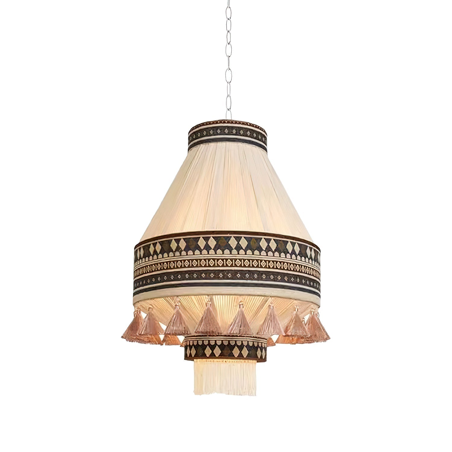 Bohemian Fringe Wisząca Lampa - Polska Edycja SEO