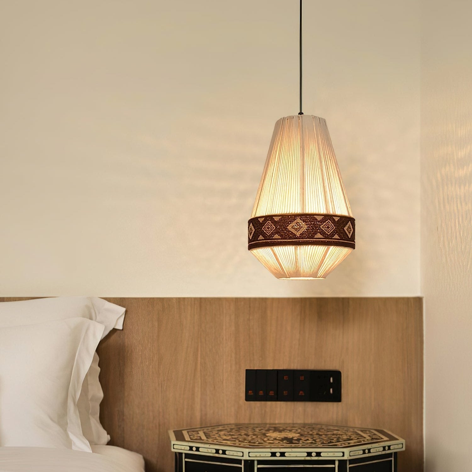 Bohemian Fringe Wisząca Lampa - Polska Edycja SEO
