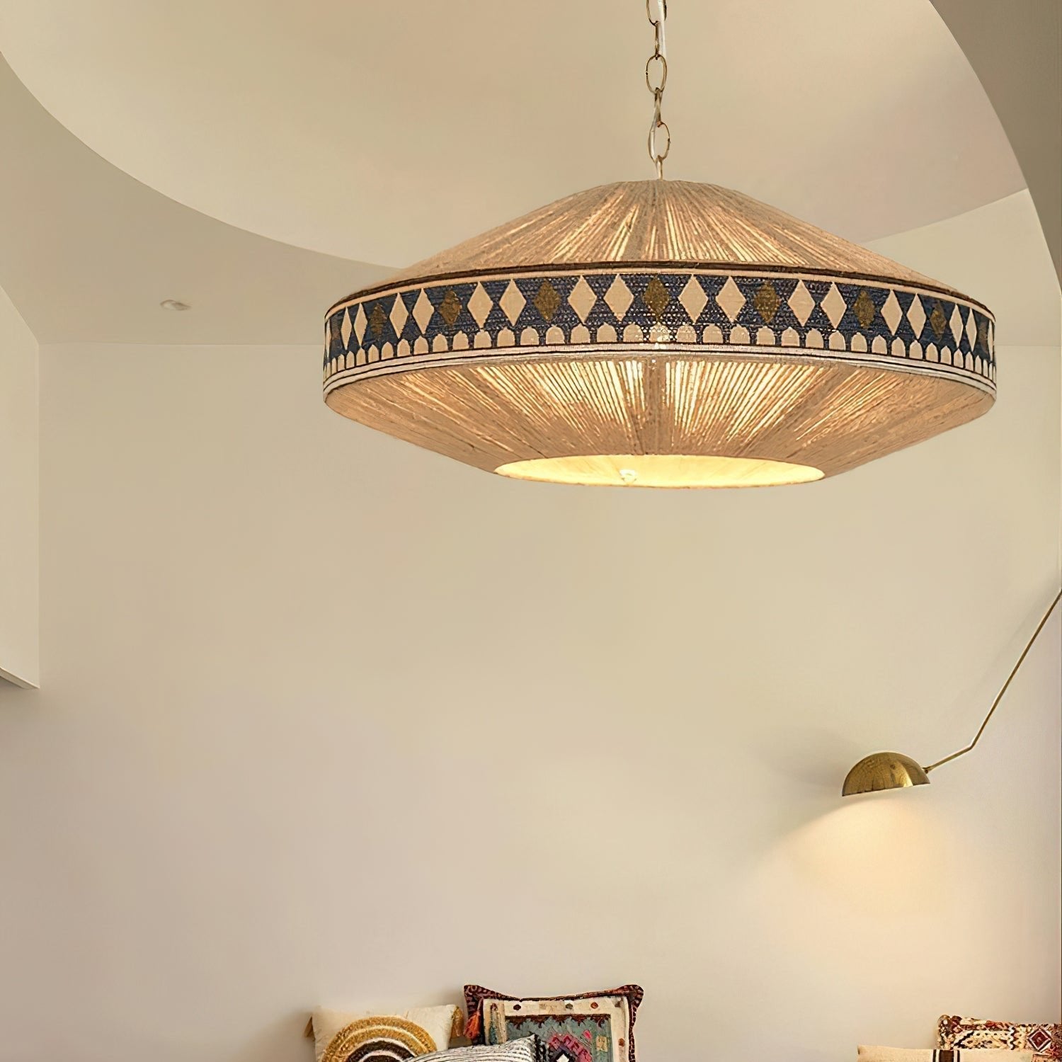 Bohemian Fringe Wisząca Lampa - Polska Edycja SEO