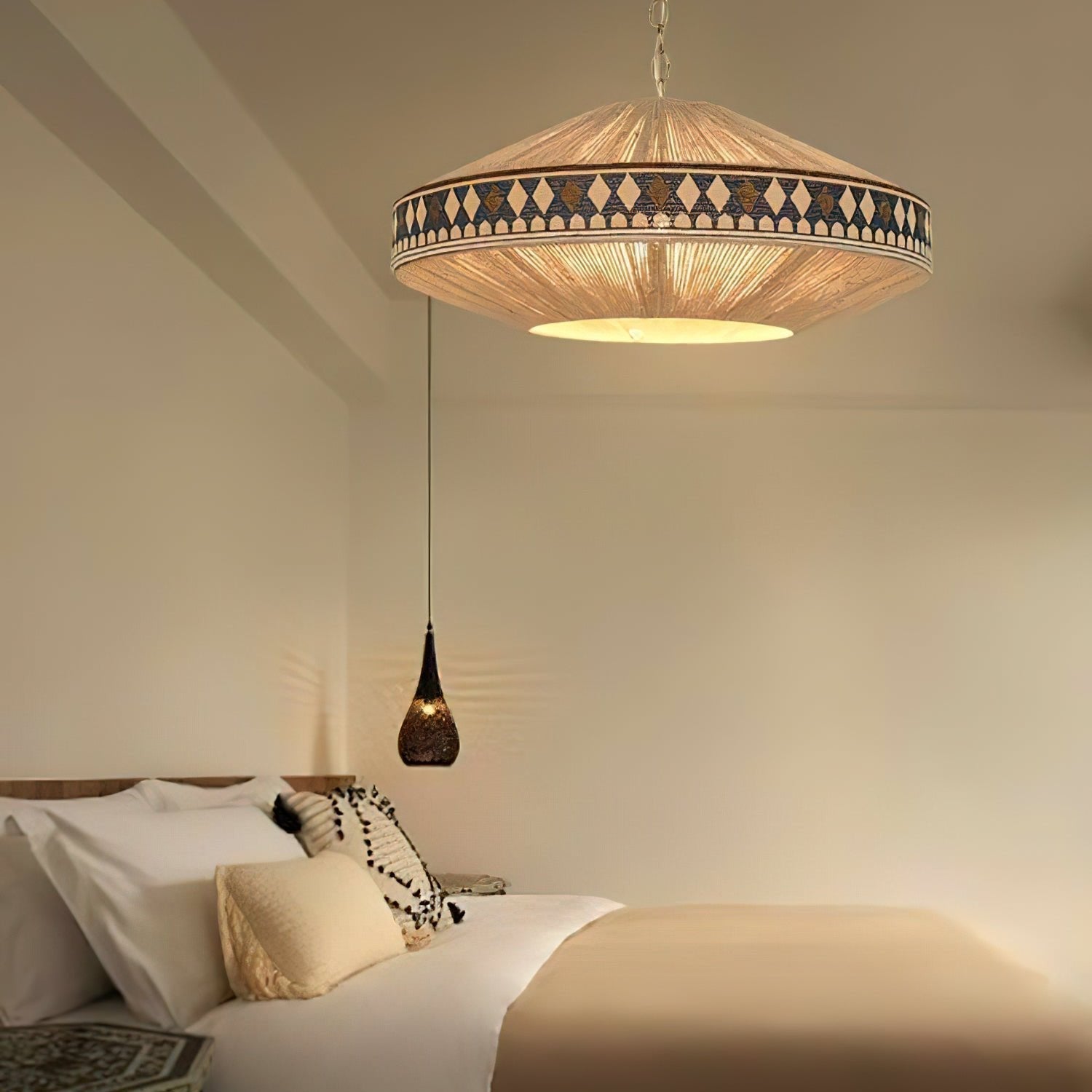 Bohemian Fringe Wisząca Lampa - Polska Edycja SEO