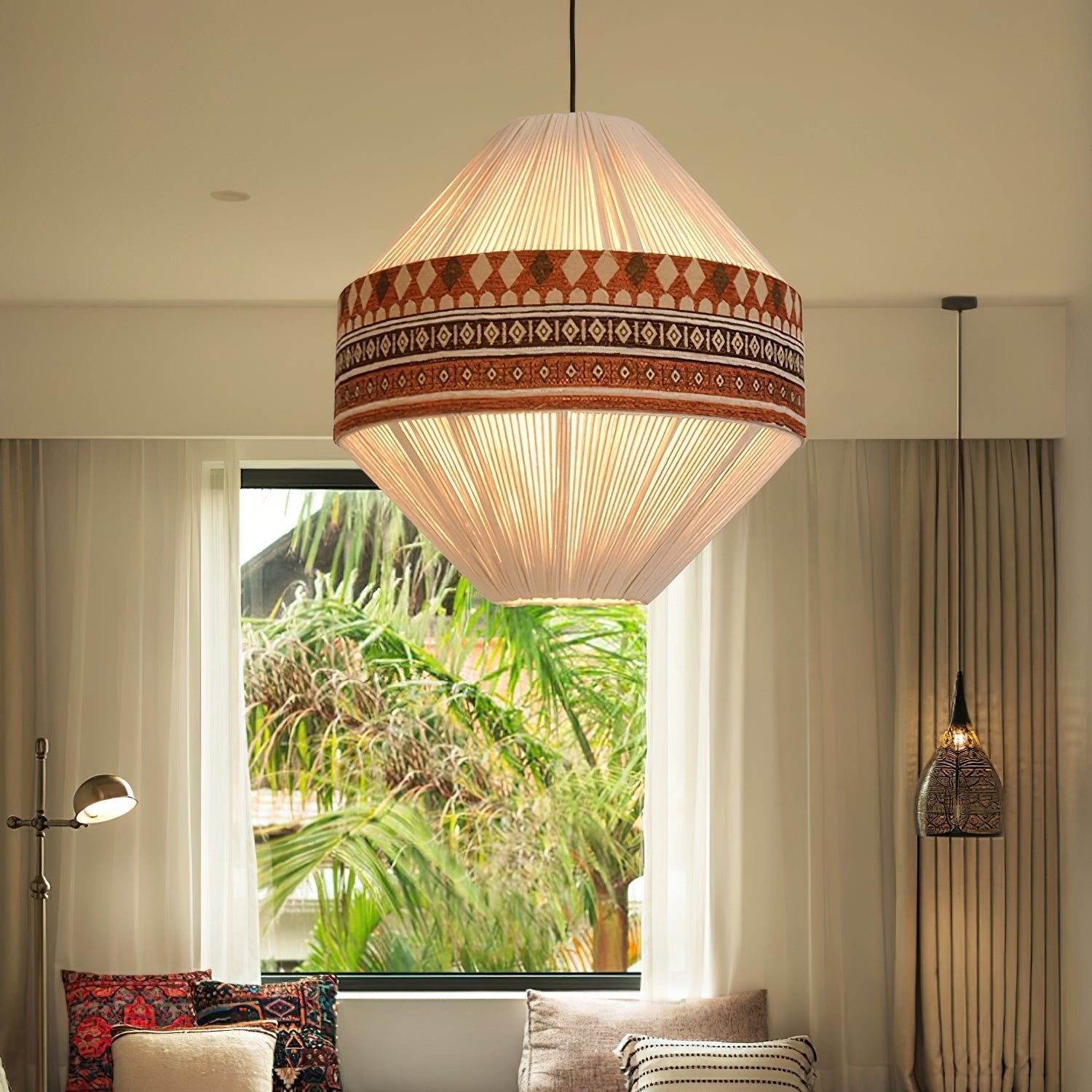 Bohemian Fringe Wisząca Lampa - Polska Edycja SEO
