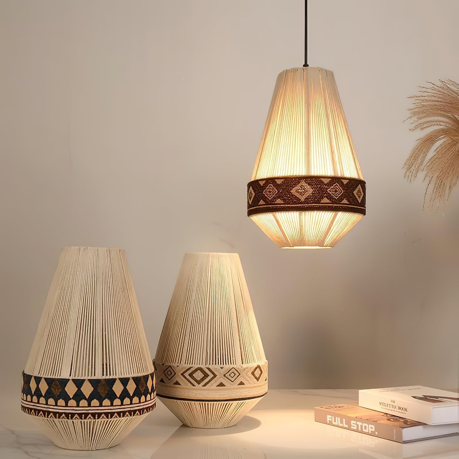 Bohemian Fringe Wisząca Lampa - Polska Edycja SEO