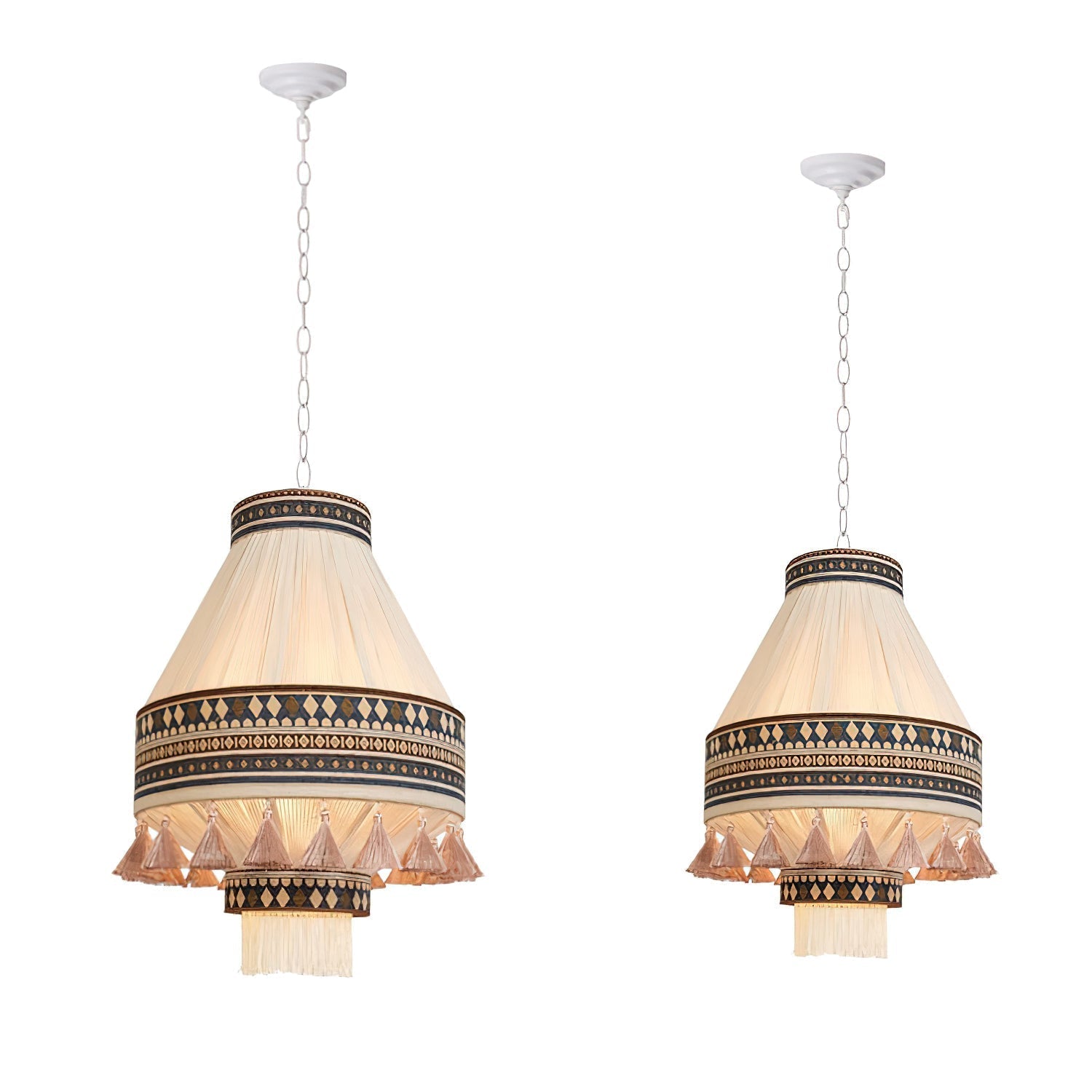 Bohemian Fringe Wisząca Lampa - Polska Edycja SEO