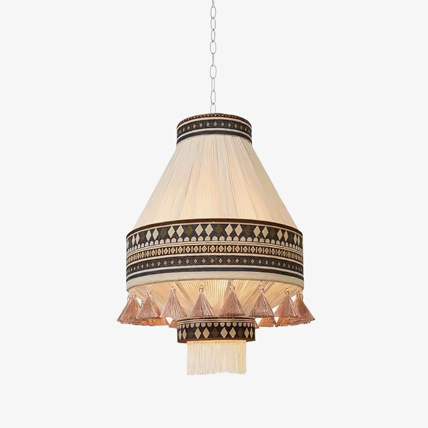 Bohemian Fringe Wisząca Lampa - Polska Edycja SEO