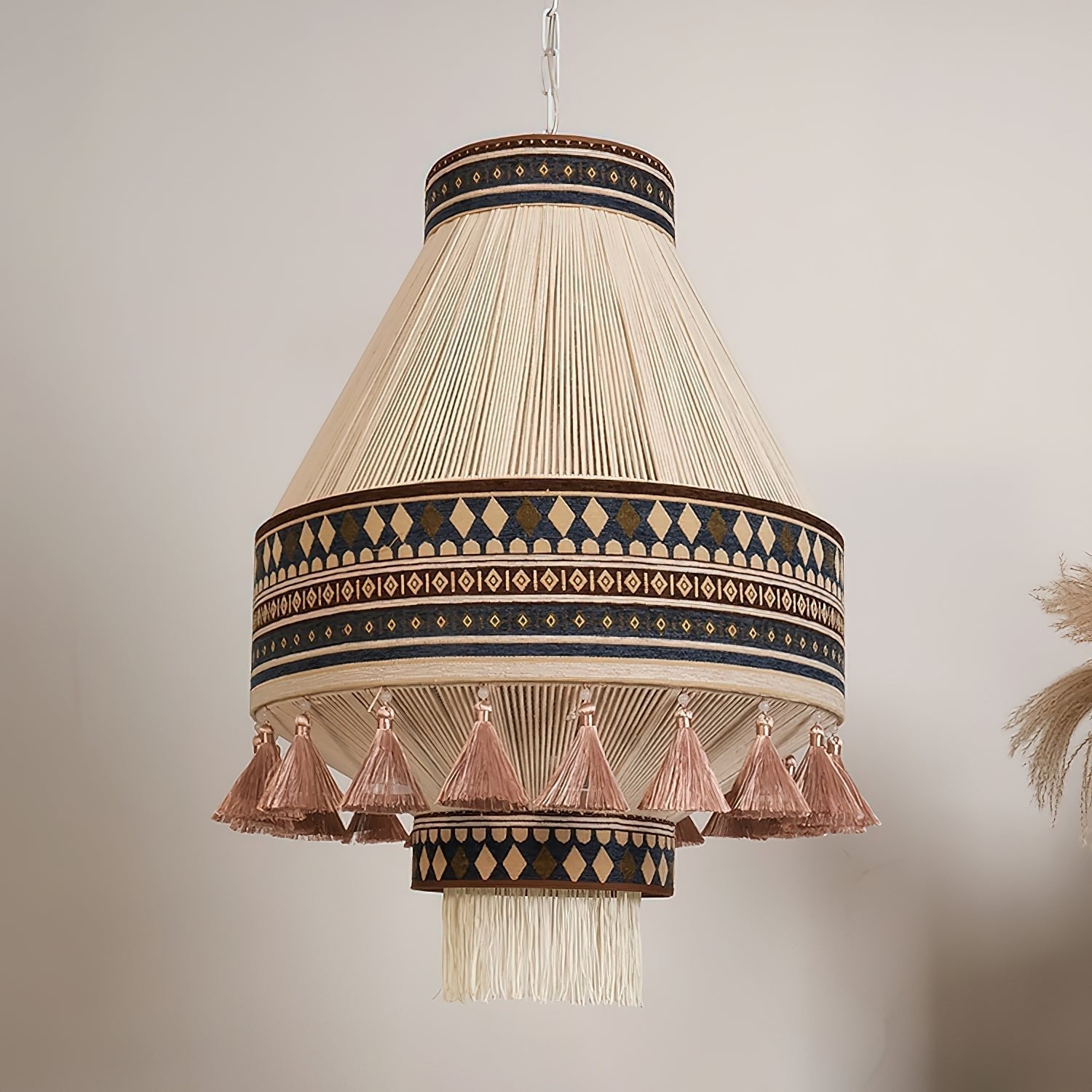 Bohemian Fringe Wisząca Lampa - Polska Edycja SEO
