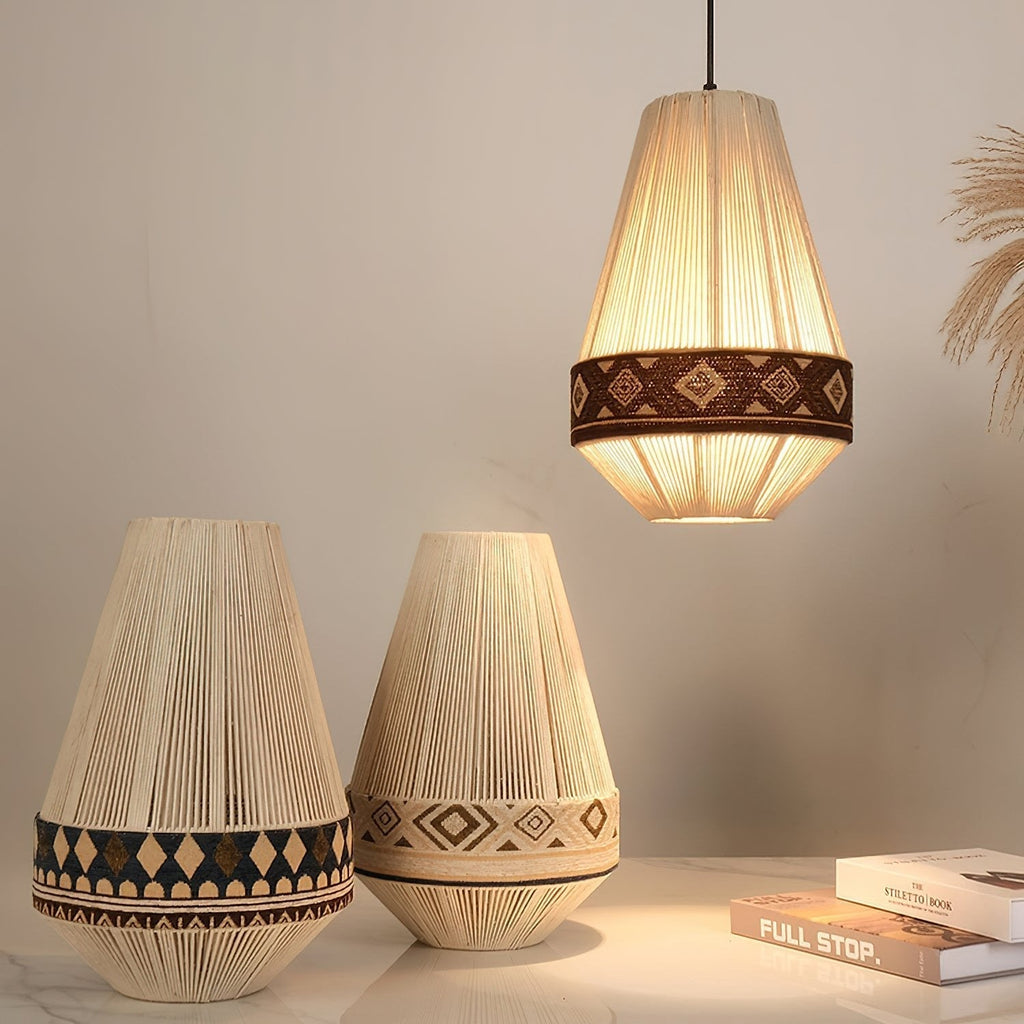 Bohemian Fringe Wisząca Lampa - Polska Edycja SEO
