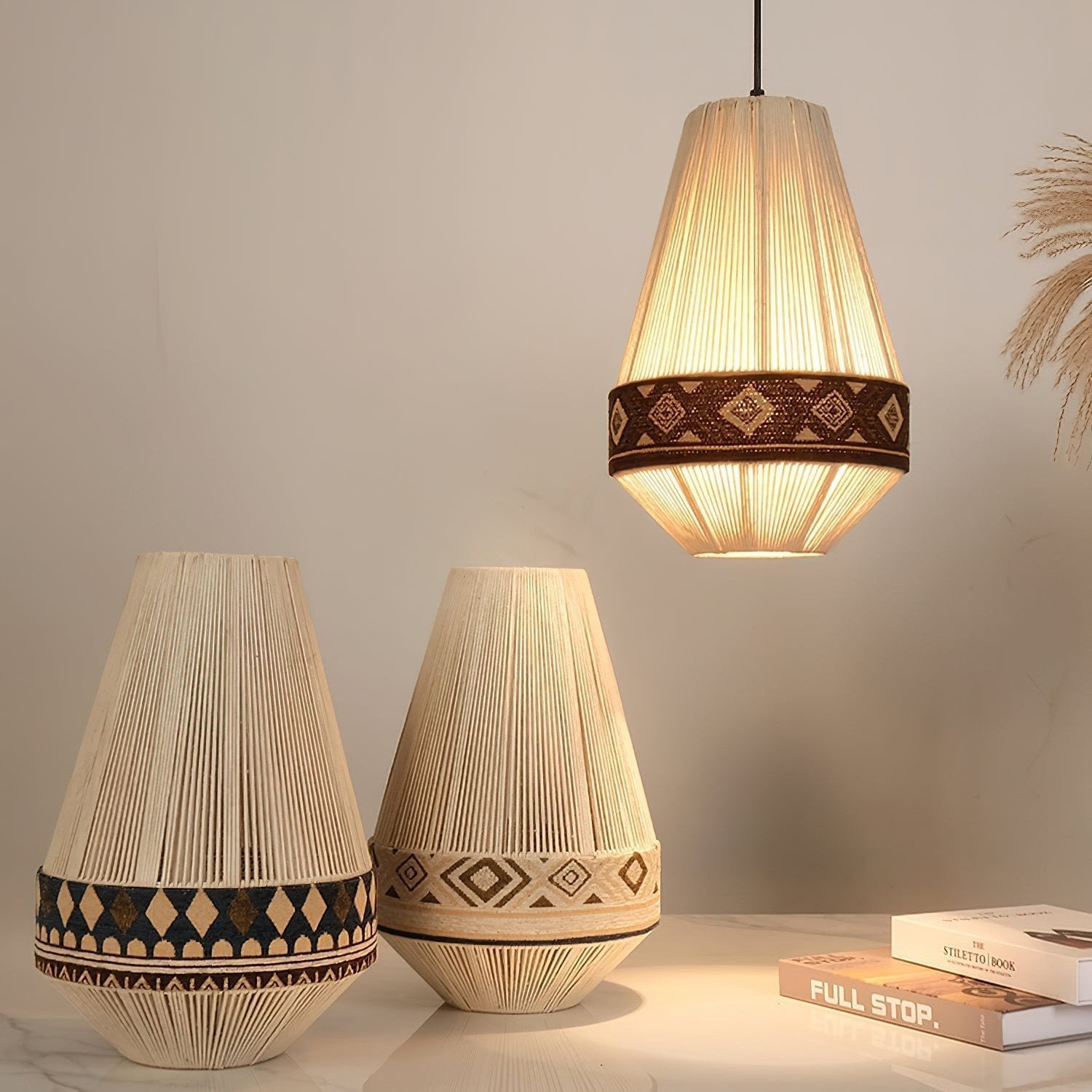 Bohemian Fringe Wisząca Lampa - Polska Edycja SEO