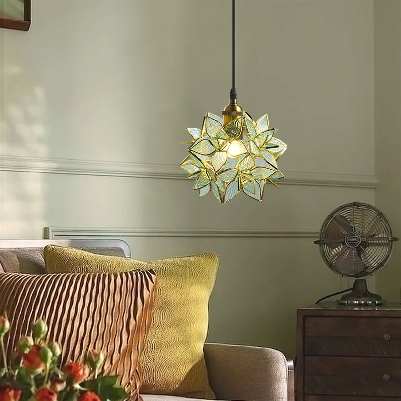 Lampa wisząca Capiz - Eleganckie Oświetlenie do Twojego Domu